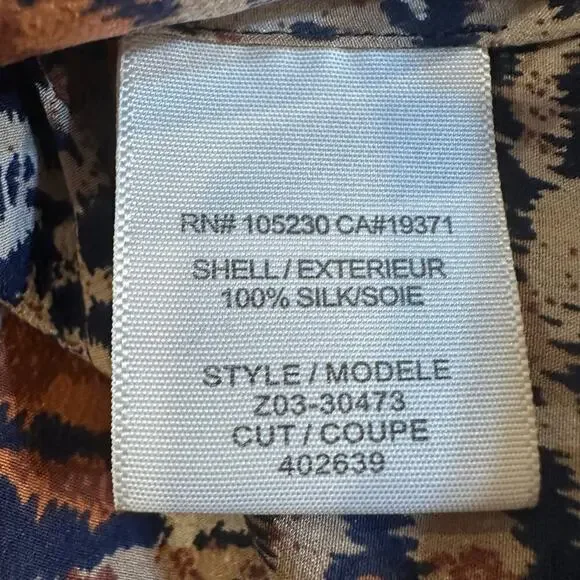 Joie Silk Faux Wrap Dress sz M - Picture 6 of 9